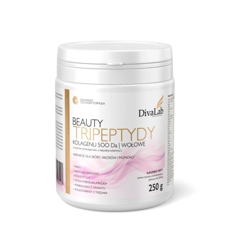 TRIPEPTYDY KOLAGENU 500 DA BEAUTY Wołowy